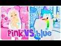 Using Only ONE COLOR in Adopt Me... BUILD BATTLE CHALLENGE in Roblox