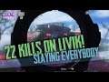 22 KILLS ON LIVIK - SLAYING EVERYBODY | PUBG MOBILE