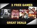 3 More FREE GAMES + Some Great Deals on Good Games!!😱🔥