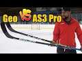 Bauer Nexus GEO vs CCM Super Tacks AS3 Pro hockey stick review - Which Mid Kick point stick is best?
