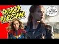 BLACK WIDOW Trailer Reaction! Why Was CAPTAIN MARVEL First?!