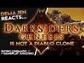 Darksiders Genesis is not a Diablo Clone (Demajen reacts... | intro sequence/gameplay reaction)