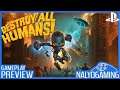 DESTROY ALL HUMANS! REMAKE Early Access, PS4 Pro Extended Gameplay First Look