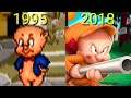 Evolution of Porky Pig in Games 1995~2018