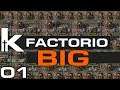Factorio BIG - Ep 01 | Starting the Transition | Factorio Megabase in 0.18