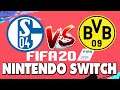 FIFA 20 Nintendo Switch Schalcke 04 vs Borussia Dortmund
