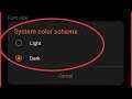 How To Change Display System Color Scheme Dark & Light in Asus Rog Phone 2
