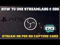 HOW TO STREAM ON PS5 USING STREAMLABS OBS WITHOUT A CAPTURE CARD FULL SETUP GUIDE!
