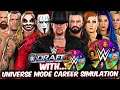 I drafted my entire roster using a MYSTERY WHEEL and this happened... (WWE 2K Universe Mode)