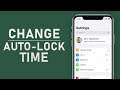 iOS 16 - How To Change Auto Lock Screen Timeout
