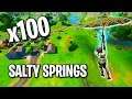 Land in Salty Springs 100 Times - Fortnite Achievement