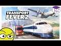 Lovaskocsitól a elektromos vasútig! 🚋 | Transport fever 2 (Első látásra)