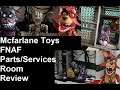 MCFARLANE TOYS FNAF 2 PARTS AND SERVICE ROOM PLAYSET 2021 RERELEASE REVIEW | FNAF McFarlane Toys
