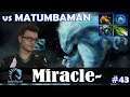 Miracle - Morphling Safelane | vs MATUMBAMAN (Gyrocopter) | Dota 2 Pro MMR Gameplay #43