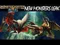 Monster Hunter Rise NEW MONSTERS LEAK GAMEPLAY (Again) Nintendo Switch モンスターハンターライズ 新しいモンスターとエリアリーク
