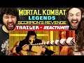 MORTAL KOMBAT LEGENDS: Scorpion's Revenge | TRAILER REACTION!!!