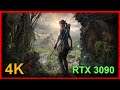 MSI RTX 3090 Gaming X Trio 4K Benchmark Shadow of the Tomb Raider No RT