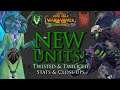 NEW UNITS! - Twisted & Twilight DLC Close-up & Stats | Warhammer 2