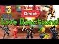 Nintendo Direct E3 2019 - Live Reaction! LET'S GO BOIIIIIS!!! (Road to 3k)