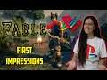 PLAYSTATION FANGIRL PLAYS FABLE! - FIRST IMPRESSIONS!