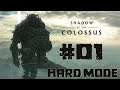 Shadow of the Colossus Hard Mode Playthrough with Chaos part 1: Vs First Colossi, Talus