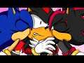 SONICA & SHADINA KISS SHADOW! [Sonic Comic Dub]