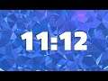 11 MINUTES AND 12 SECONDS TIMER COUNTDOWN [672 seconds - 11:12]