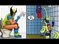 30+ Hilariously Funny WOLVERINE Comics To Make You Laugh | Marvel | Comic Tales