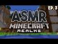 ASMR Gaming: Minecraft Realms - Server Update! Ep. 3 (Gum Chewing + Whisper)