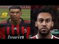 Aubameyang 🇬🇦 - Face Evolution - PES 2008 to PES 2021 + MyClub Iconic Moment Series