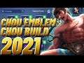 CHOU EMBLEM AND BUILD SET 2021 | chou best build 2021 - Mobile legends