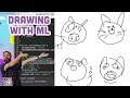 Coding Challenge #153: Interactive Drawing with Machine Learning Model (SketchRNN)