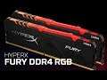 DDR4 RGB Speicher bis zu 3733MHz – HyperX FURY DDR4 RGB