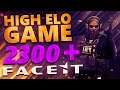 Dominating an intense high elo game in Faceit