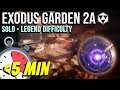 Exodus Garden 2A Legend Lost Sector Guide Season of the Chosen Platinum Rewards Destiny 2