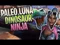 FORTNITE - New PALEO LUNA Dinosaur Ninja Save The World Gameplay