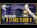 Genshin Impact - Spiral Abyss - Floor 9 - 9 Stars With Ninguang【F2P With No 5 Star Heroes Guide】