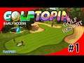 GOLFTOPIA #1 - Construimos nuestro propio club de golf (Gameplay Español) - [FidoPlay]