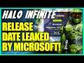 Halo Infinite Release Date Leaked on Microsoft Homepage! Halo Infinite News