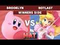 HAT 65 - Brooklyn (Kirby) Vs. 8Bit | NotLast (Peach) Winners Side - Smash Ultimate