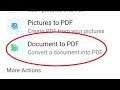 How To Document To PDF || Convert a Document into PDF in Microsoft Office Android