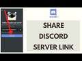 How to Share Discord Server Link Mobile