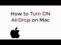 How to Turn ON Airdrop on Mac /Macbook Air/Macbook Pro/ Macbook Mini UPDATED
