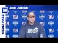Joe Judge on Daniel Jones' Status | New York Giants
