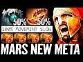 🔥 MARS 100% SLOW - WTF New Meta Eyes Of Skadi + Overwhelming Blink Strongest Offlane Ever Dota 2 Pro
