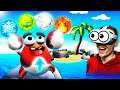 Mastering EVERY ELEMENT With CARL THE CRAB (Island Time VR Funny Gameplay)