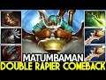 MATUMBAMAN [Gyrocopter] Double Rapier Comeback Hard Game 7.25 Dota 2