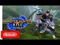 Monster Hunter Rise GAMEPLAY Palamute Traversal & Exploration Nintendo Switch モンスターハンターライズ オトモガルク