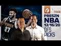 NBA PRE-SEASON FANDUEL & DRAFTKINGS DFS 12/16/20 - CRUNCH TIME: ROTOGRINDERS