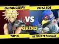 Smash Ultimate Tournament - enhancedpv (Cloud) Vs. Potatoe (Falco) The Grind 100 SSBU Top 32